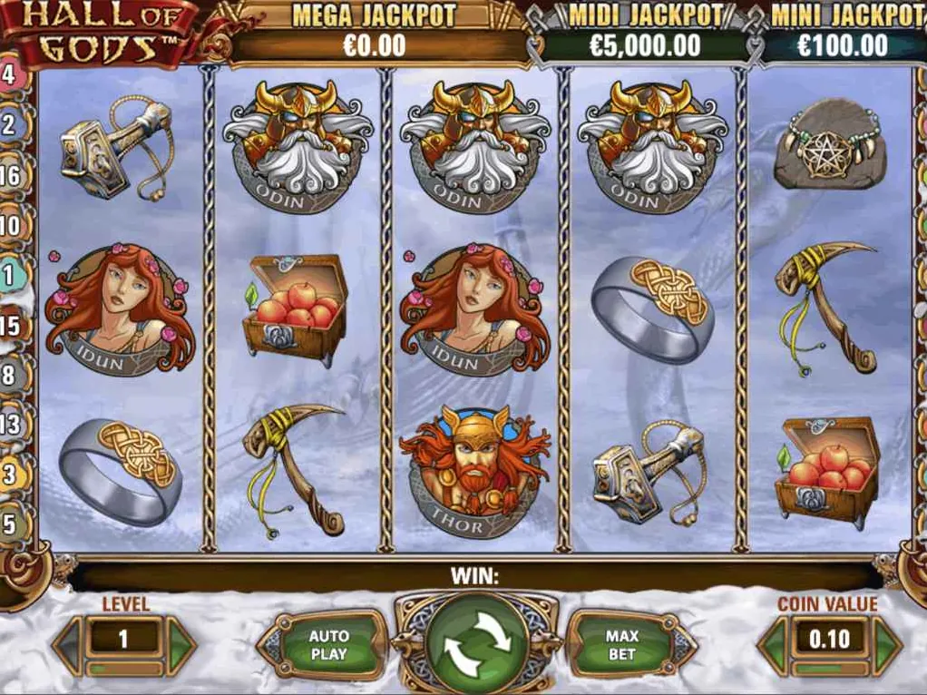 Hall of Gods — Spinanga Casino