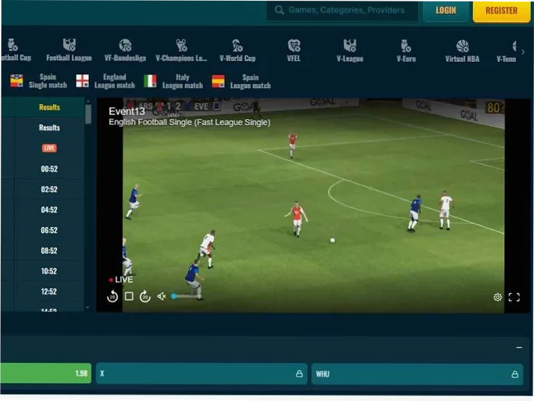 Deportes virtuales en Spinanga